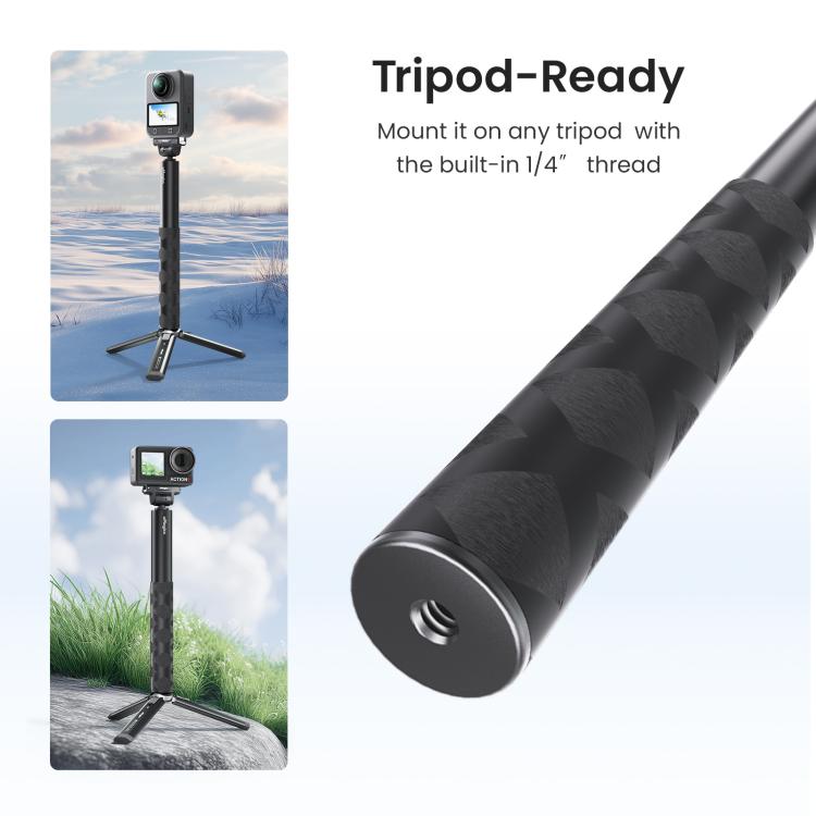 aMagisn PD16 120cm Quick-Release Selfie Stick Gimbal, For DJI Osmo 360 / Action 5 Pro / Action 4 / Action 3