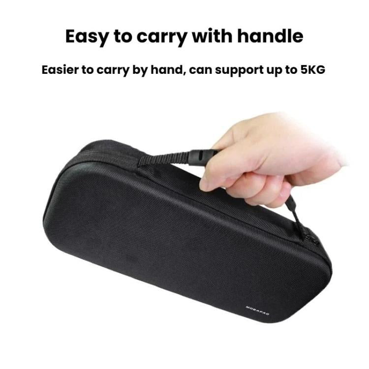 For Nintendo Switch / Switch Oled MOBAPAD M6-HD Portable Anti-Drop Handle Organizer Case - Black
