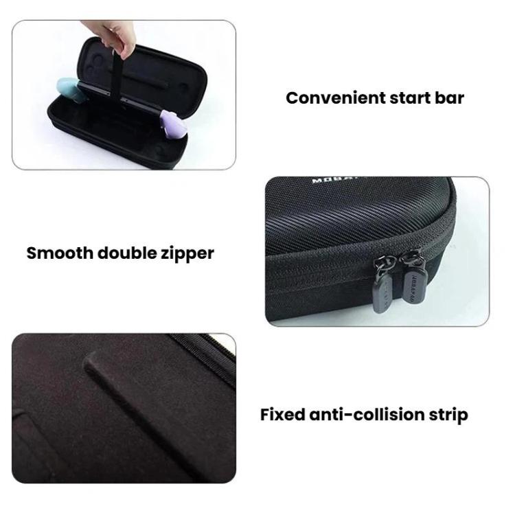 For Nintendo Switch / Switch Oled MOBAPAD M6-HD Portable Anti-Drop Handle Organizer Case - Black