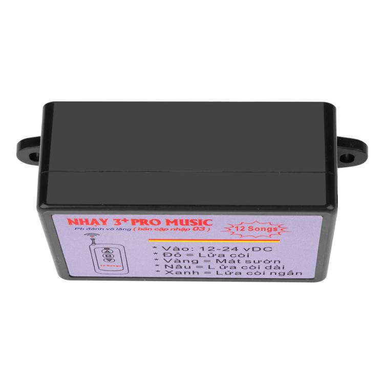 Twelve-tone Car Horn Control Box With Colored Light Control