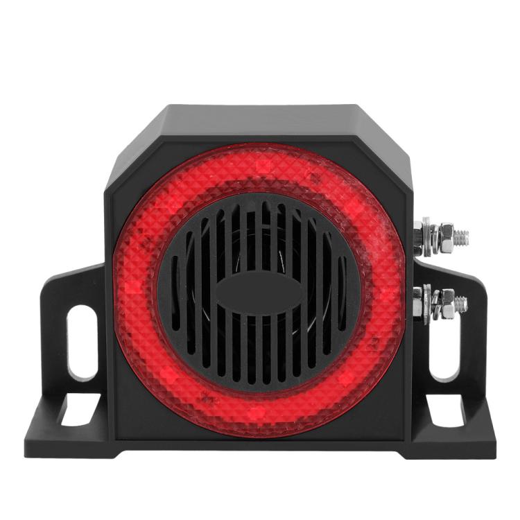 Waterproof Automotive Voice Reversing Alarm/Horn With Light, Specifications: 9-36V