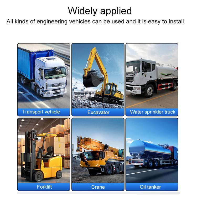 Truck Waterproof Beeping Voice Reversing Alarm, Specifications: 12-48V