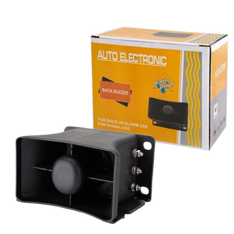 Truck Waterproof Beeping Voice Reversing Alarm, Specifications: 12-48V