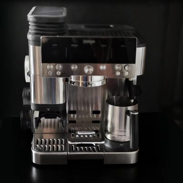 For Ninja Luxe Cafe ES601 / ES701 Bean Hopper Extension & Air Blower Coffee Machine Accessory - Black