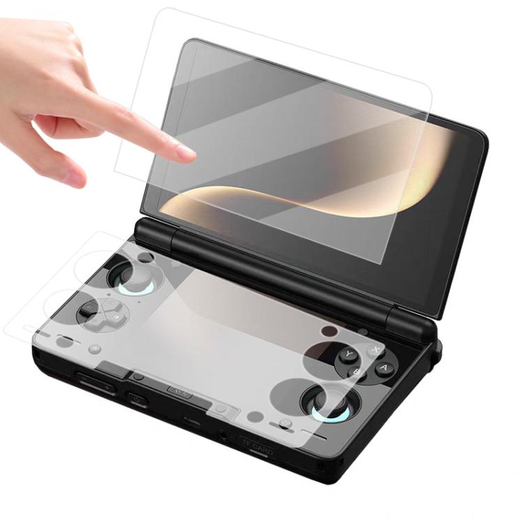 Upper Screen Protector For AYN Thor Game Console Tempered Glass HD Clear Anti-Scratch Film