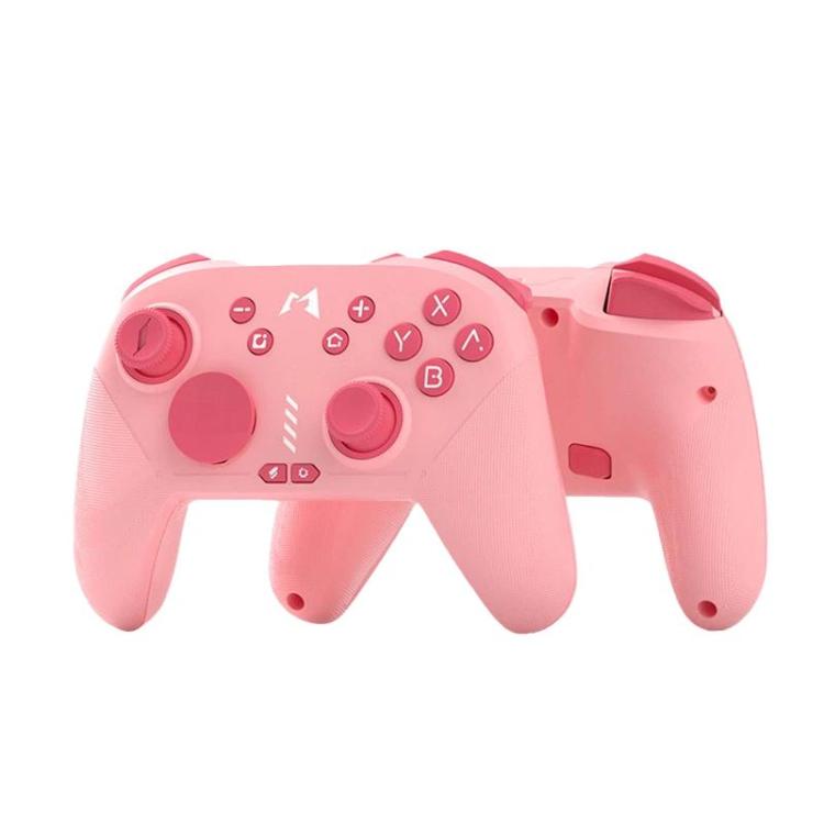 For Steam MOBAPAD Chitu HD Wireless Bluetooth Vibration Game Controller - Pink