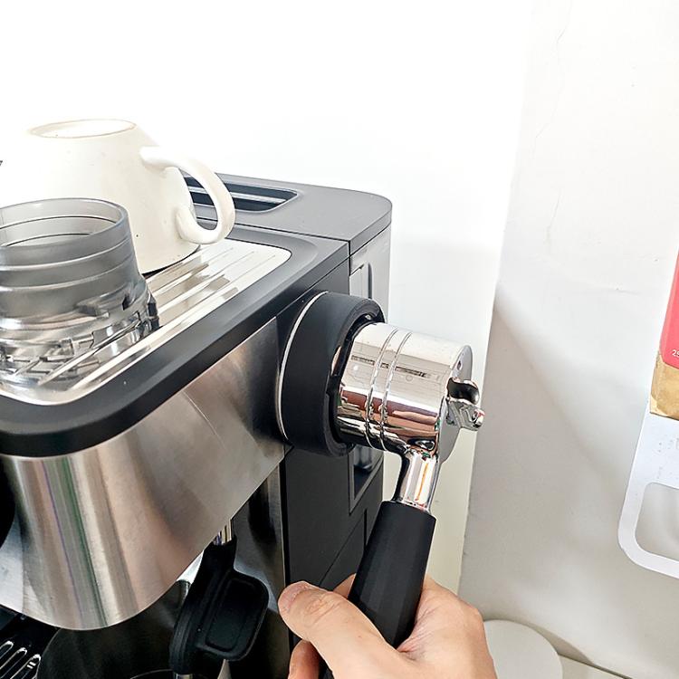 For Ninja Luxe Cafe ES601 ES655 ES701 Handle Storage Rack Adhesive Wall Mount No Drill Tool-Free Organizer - Black