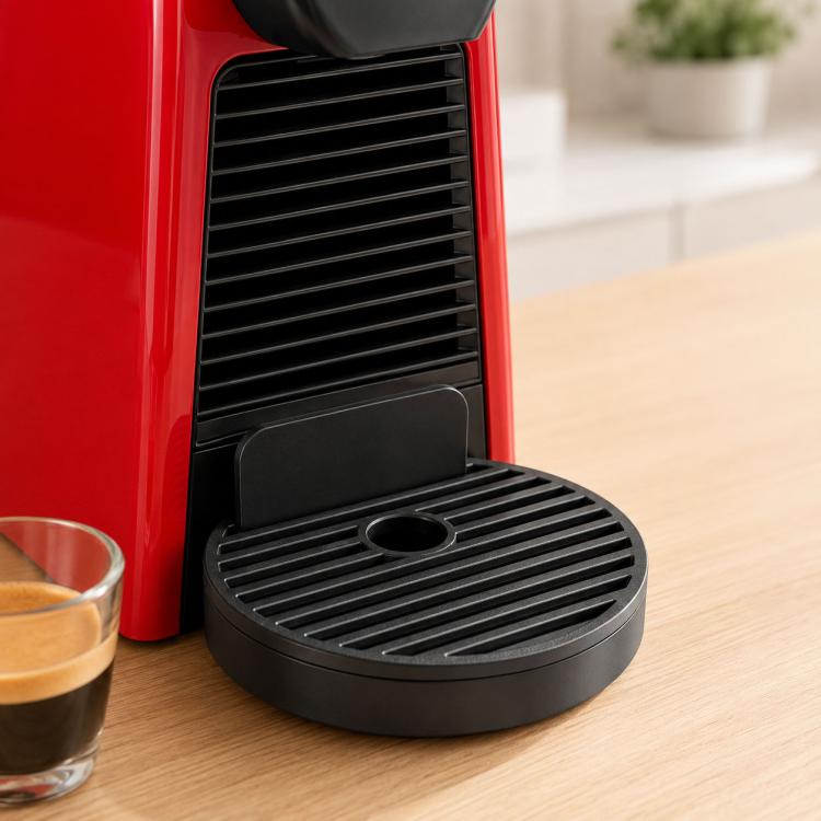 Replacement Slim Drip Tray For Nespresso Essenza Mini D30 Espresso Machine Low-Profile Cup Stand Base Pad - Black