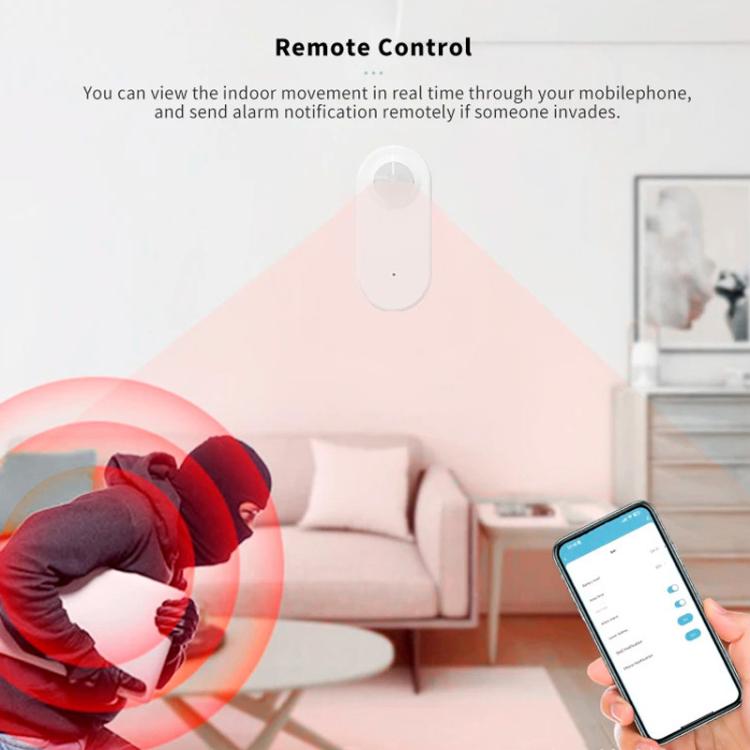 PIR+24GHz Millimeter Wave+Light Sensor Zigbee Human Presence Sensor PIR Motion Radar, Compatible With Home Assistant
