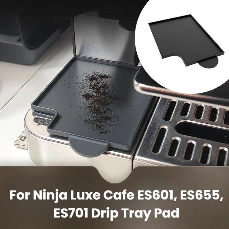 Coffee Grounds Catcher Mat for Ninja Luxe Cafe ES601, ES655, ES701 Coffee Machines - Black