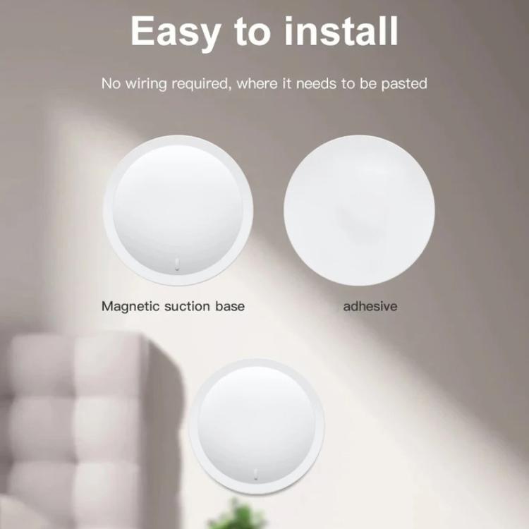 ZG-101ZD Zigbee Knob Button Scene Switch Magnetic Adhesive Free Placement Scene Dimming, Compatible With Home Assistant