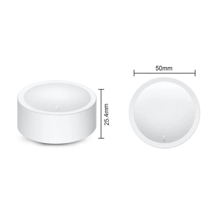 ZG-101ZD Zigbee Knob Button Scene Switch Magnetic Adhesive Free Placement Scene Dimming, Compatible With Home Assistant