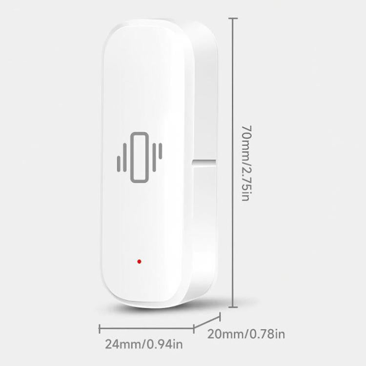 ZG-103ZL Smart Zigbee Vibration Motion Sensor App Control Security Protection Motion Shock Alarm