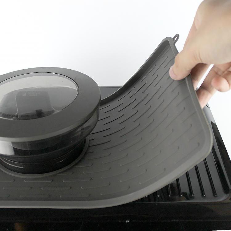 Silicone Mat For Breville Barista BES870 & BES880 Non-Slip Organizer Pad - Gray