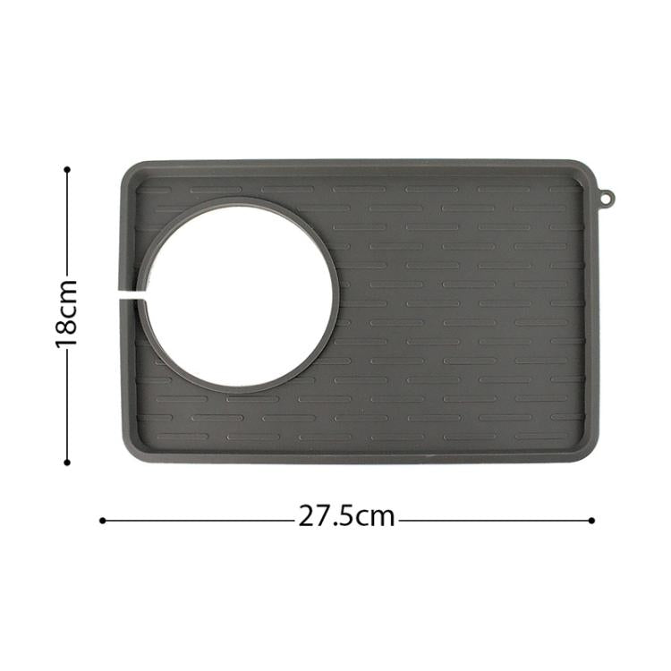 Silicone Mat For Breville Barista BES870 & BES880 Non-Slip Organizer Pad - Gray