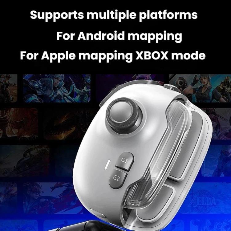 MeMo MB03 Mobile Wireless Gamepad Gamepad With Physical Auxiliary Buttons - Purple