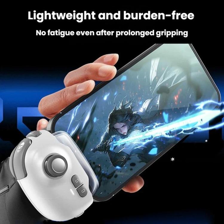 MeMo MB03 Mobile Wireless Gamepad Gamepad With Physical Auxiliary Buttons - Purple