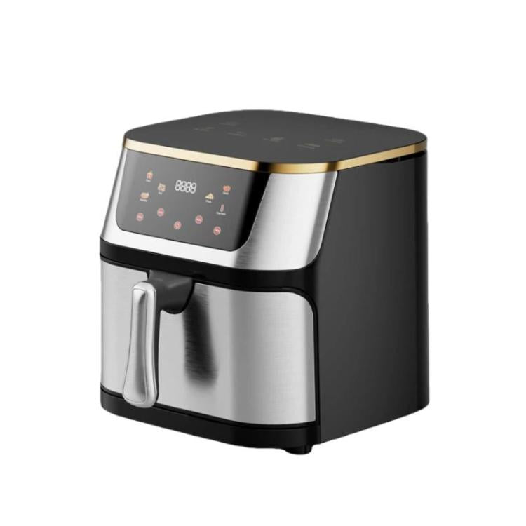 1400W 10L Multifunctional No-Flip Air Fryer Smart Touch Control Electric Fryer, Spec: Invisible UK Plug