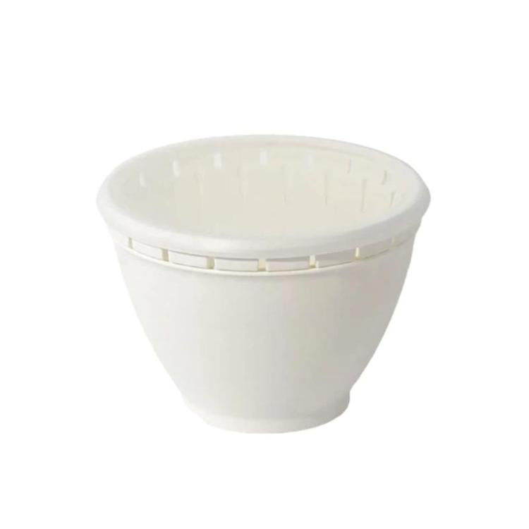 Vegetable Washing Draining Basket Multi-Functional Double-Layer Rice Washing Basin, Size: Small