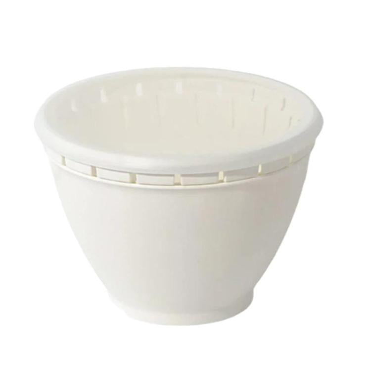 Vegetable Washing Draining Basket Multi-Functional Double-Layer Rice Washing Basin, Size: Large