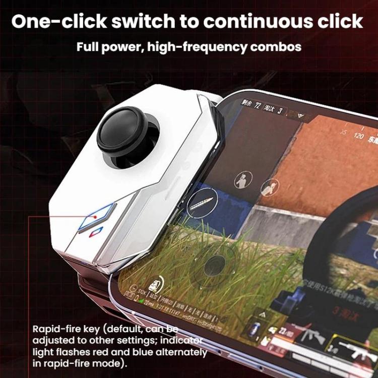 MeMo MB02 Mobile Game Controller Gamepad With Physical Auxiliary 3D Mobile Joystick
