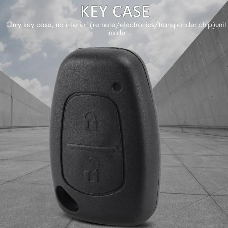 For Renault / Opel / Nissan Car Remote Key Fob Cases - 2 Buttons