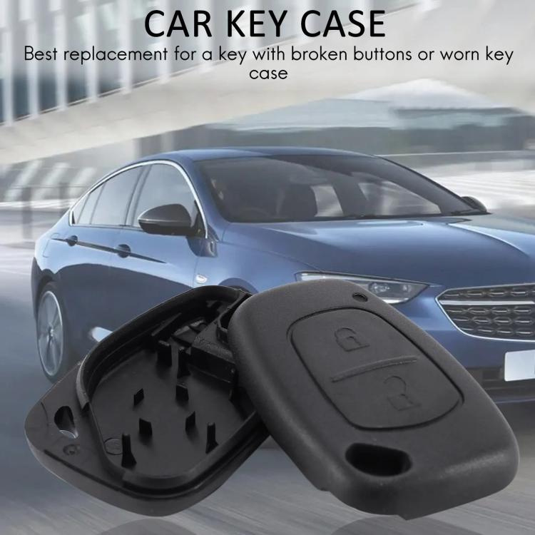 For Renault / Opel / Nissan Car Remote Key Fob Cases - 2 Buttons