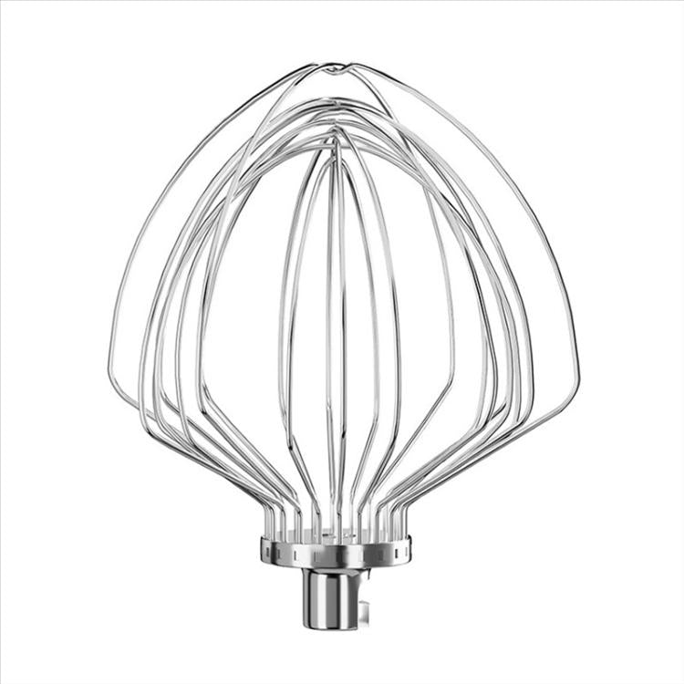 11-Wire Stainless Steel Whisk Attachment for KitchenAid 7 Quart Bowl-Lift Stand Mixer - KN211WW