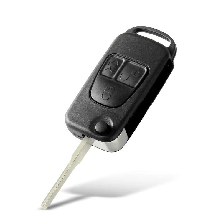 For Mercedes-Benz Car Remote Key Shell Without Light / Small Key Blank - 3 Buttons