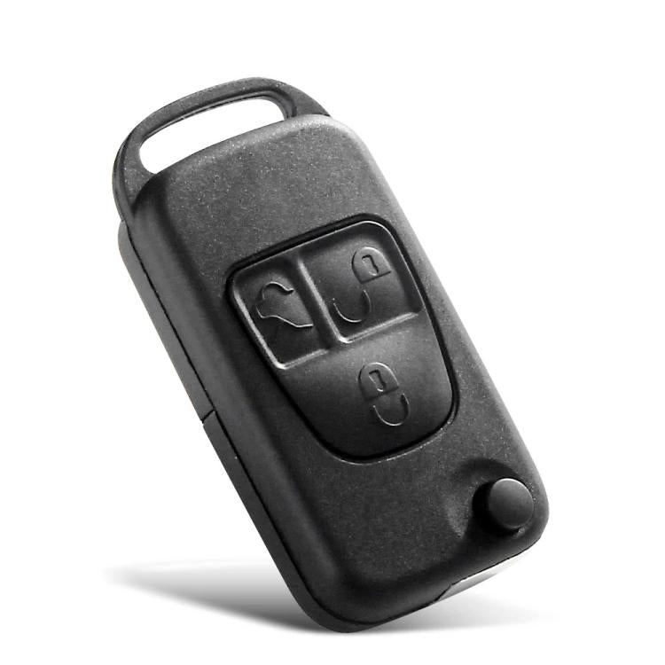For Mercedes-Benz Car Remote Key Shell Without Light / Small Key Blank - 3 Buttons