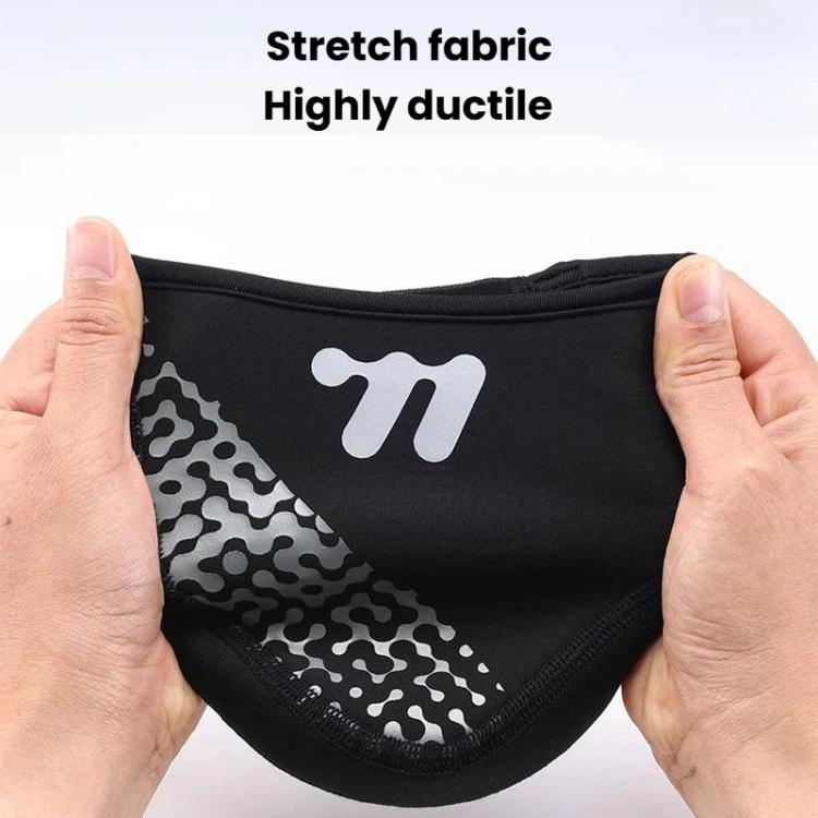 WEST BIKING Breathable Reflective Cycling Shoe Covers For Bikes Half Palm Windproof & Warm Shoe Covers, Size: L