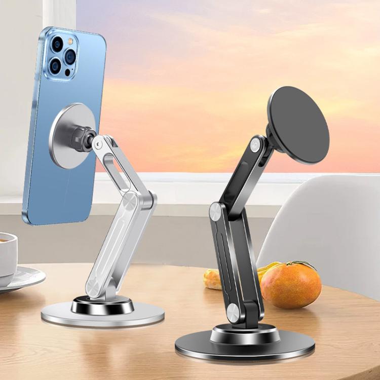 P74 Three-Axis Elevating Aluminum Alloy Magnetic 360 Degrees Rotating Folding Phone Stand