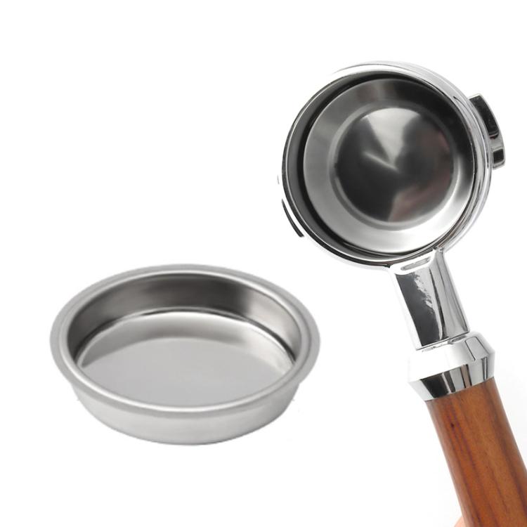 58mm Coffee Machine Stainless Steel Backflush Disc Blind Basket Coffee Maker Backwash Cleaning Blind Bowl