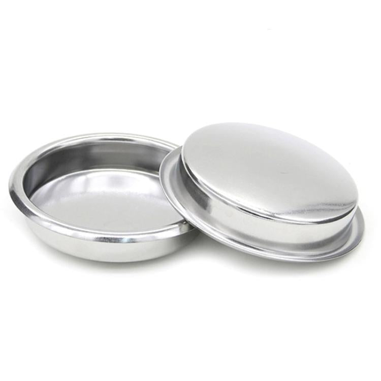 51mm Coffee Machine Stainless Steel Backflush Disc Blind Basket Coffee Maker Backwash Cleaning Blind Bowl