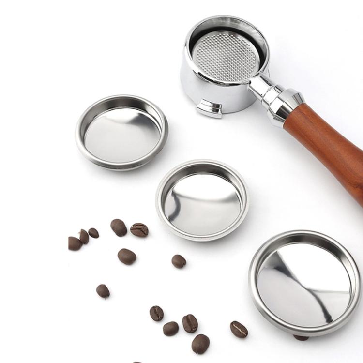 54mm Coffee Machine Stainless Steel Backflush Disc Blind Basket Coffee Maker Backwash Cleaning Blind Bowl