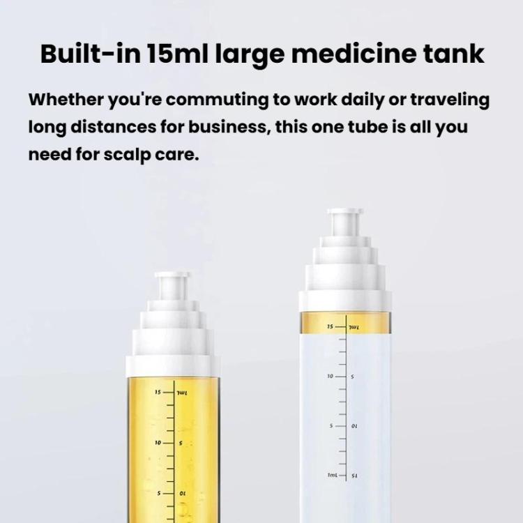 Roller Ball Scalp Medicine Applicator Quantitative Scalp Serum Applicator Comb