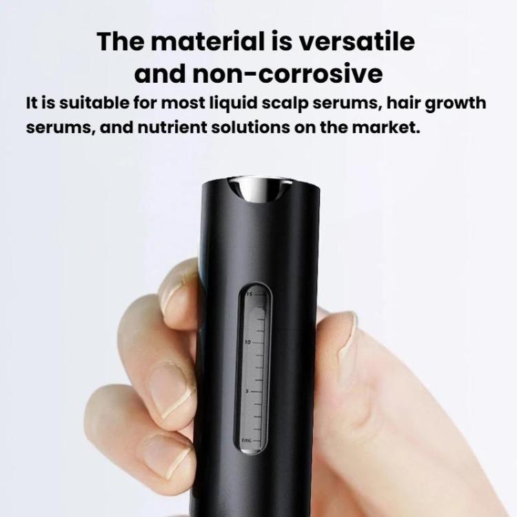 Roller Ball Scalp Medicine Applicator Quantitative Scalp Serum Applicator Comb