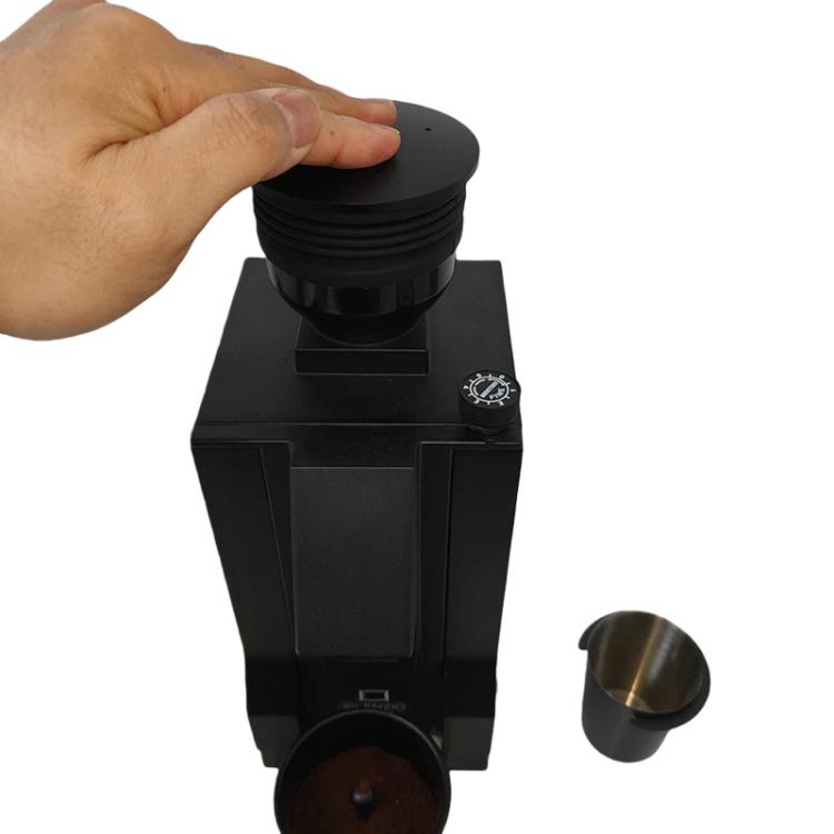 For Eureka Mignon Bean Hopper Air Blower Compatible with Manuale, Silenzio, Specialita, Perfetto Wood Lid Black