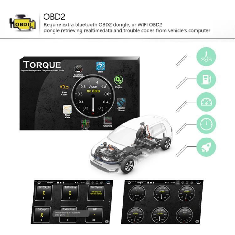 For Honda CR-V 2012-2016 9 inch Android 11 Car Navigation With Carplay Car Central Control All-In-One Machine, Style: Standard
