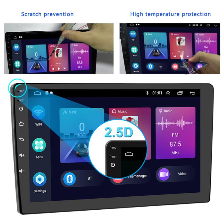 For Honda CR-V 2012-2016 9 inch Android 11 Car Navigation With Carplay Car Central Control All-In-One Machine, Style: Standard