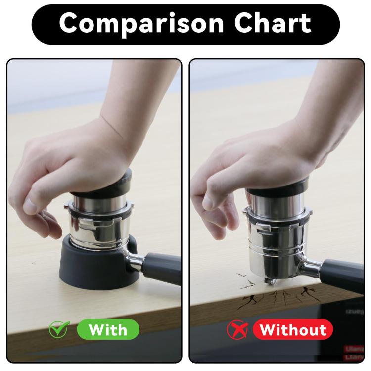 For Ninja ES601 Luxe Cafe Portafilter Tamping Base Stand Tamping Station - Black