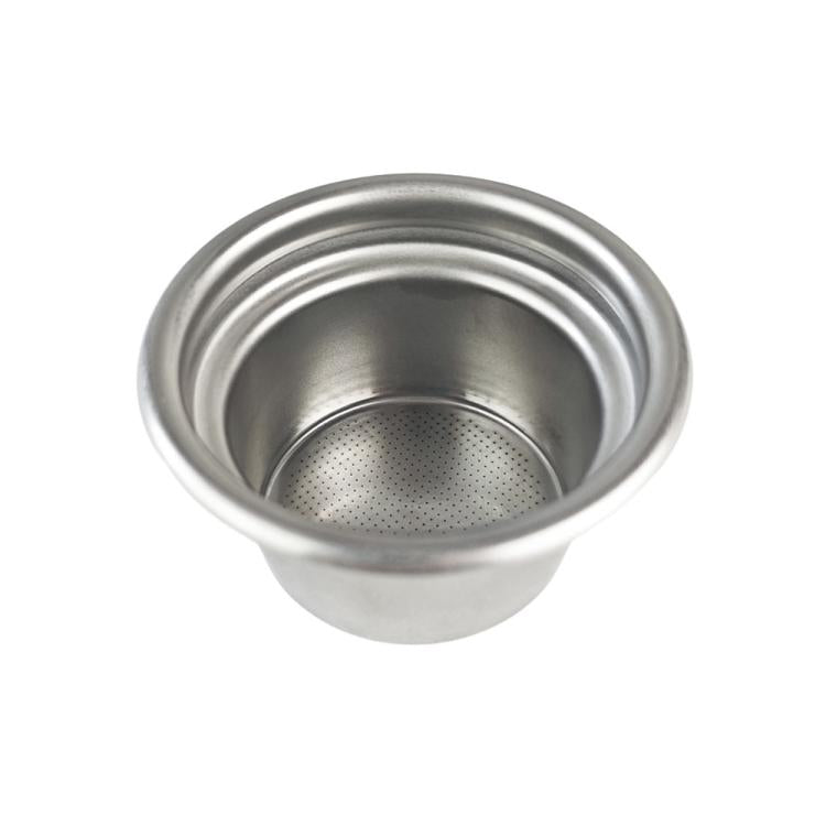 58mm 4-Cup Stainless Steel Portafilter Basket Replacement Coffee Handle Filter for Espresso Machines - Natural Color