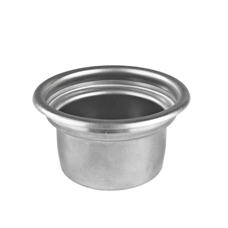 58mm 4-Cup Stainless Steel Portafilter Basket Replacement Coffee Handle Filter for Espresso Machines - Natural Color