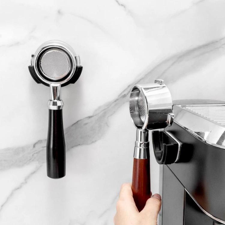 54/58mm Coffee Portafilter Wall Mount Holder Espresso Machine Group Handle Wall Rack