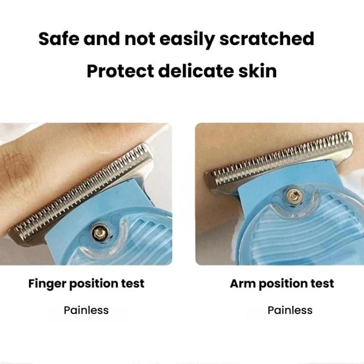 LCD Digital Display Electric Hair Clipper Transparent & Portable Hair Trimmer
