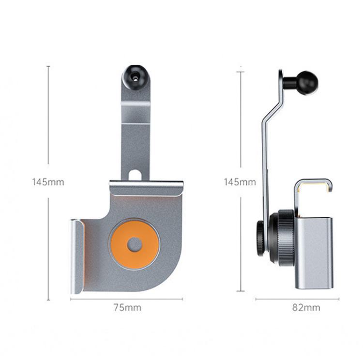 Rotatable Car Center Console Phone Holder Base, For Tesla / BYD / NIO and Other New Energy Vehicle Displays, Color: Single Base