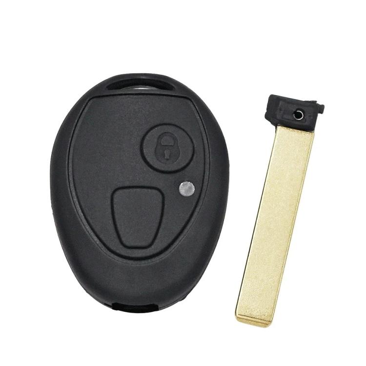 For Land Rover / BMW / MG Rover 2 Buttons Straight Car Remote Key Fob Case
