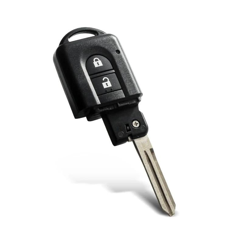 For Nissan Car Key Remote Control Shell With Key Blank - 2 Buttons
