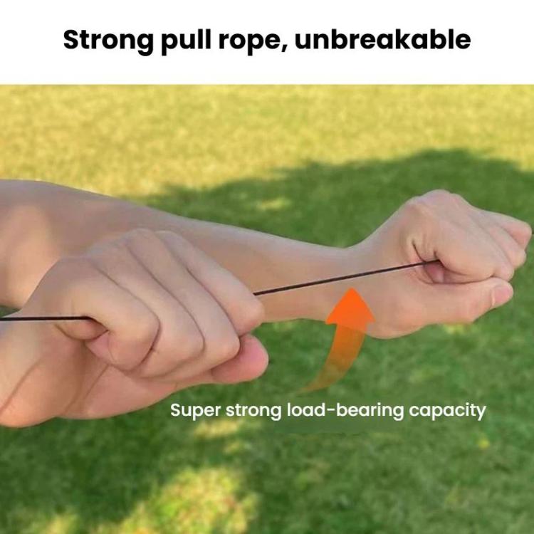 ENLEE YY-E1 9m Outdoor Portable Retractable Clothesline Multifunctional Camping Clothes Hanging Rope - Black