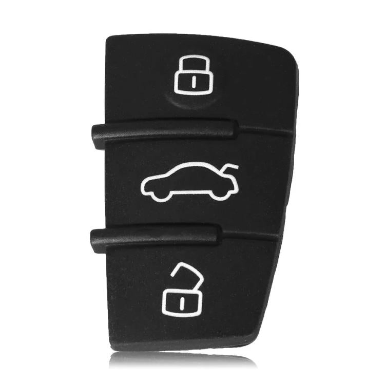 For Audi Car Key Remote Control Shell Buttons - 3 Buttons